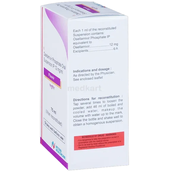 fluvir oral suspension 75 ml